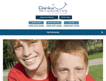 Tablet Screenshot of dankoorthodontics.com